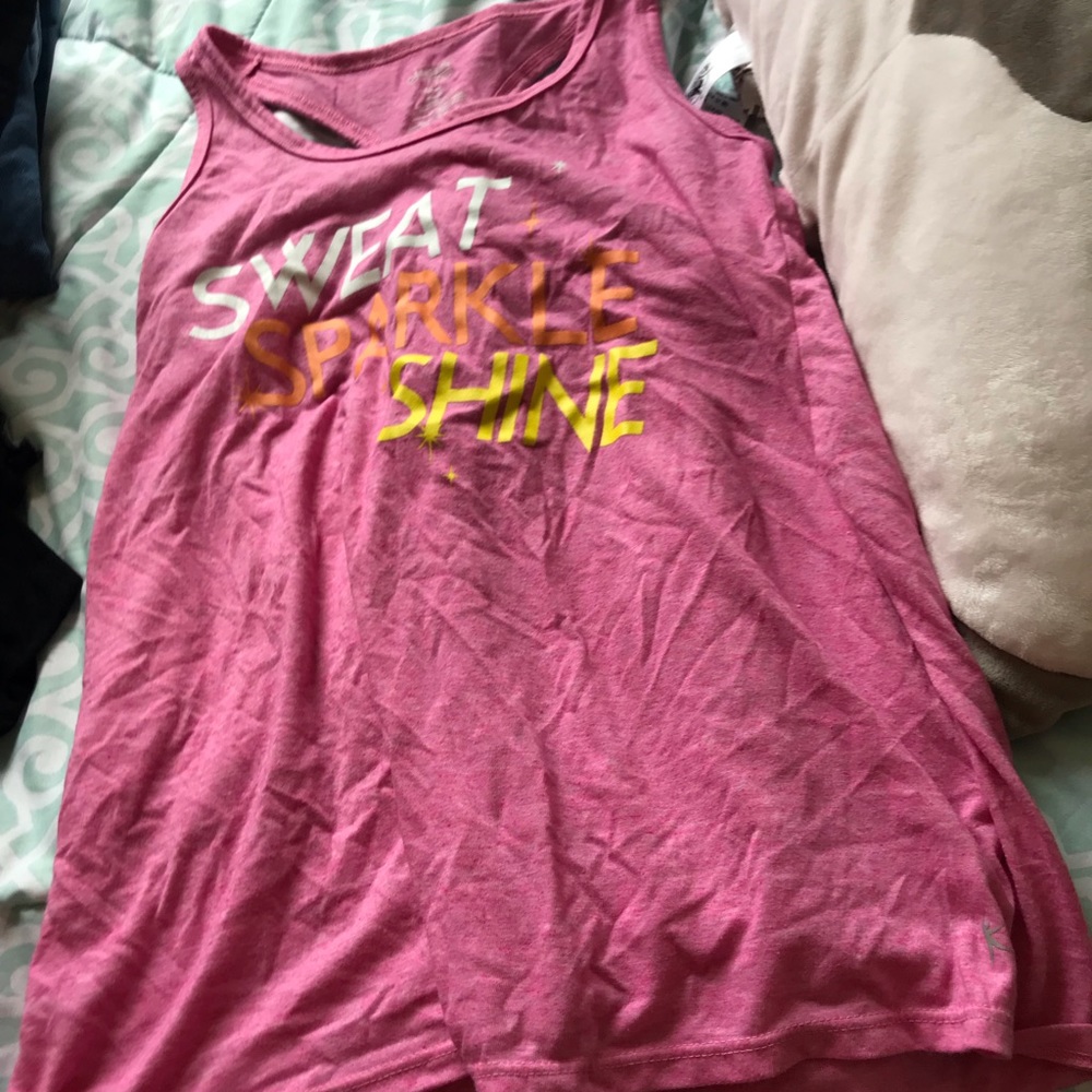 Pink tank top